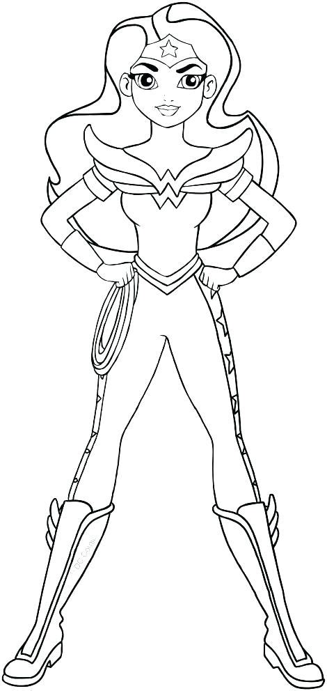 Female Superhero Coloring Pages at GetColorings.com | Free printable colorings pages to print ...