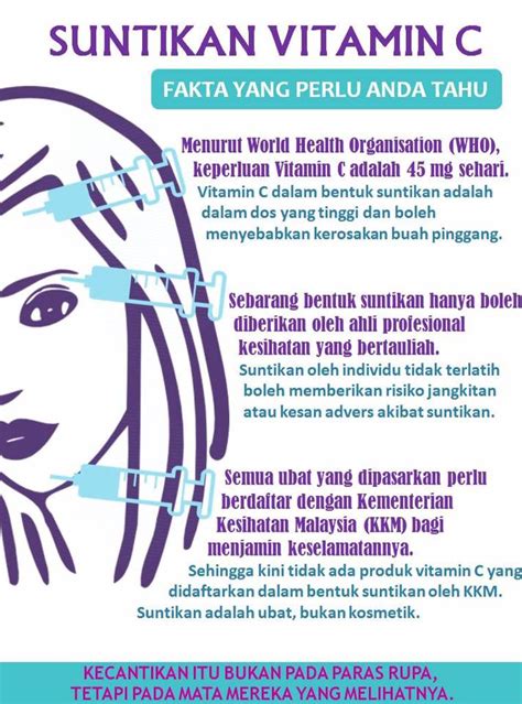 Suntikan Vitamin C: Fakta... - KEMENTERIAN KESIHATAN MALAYSIA