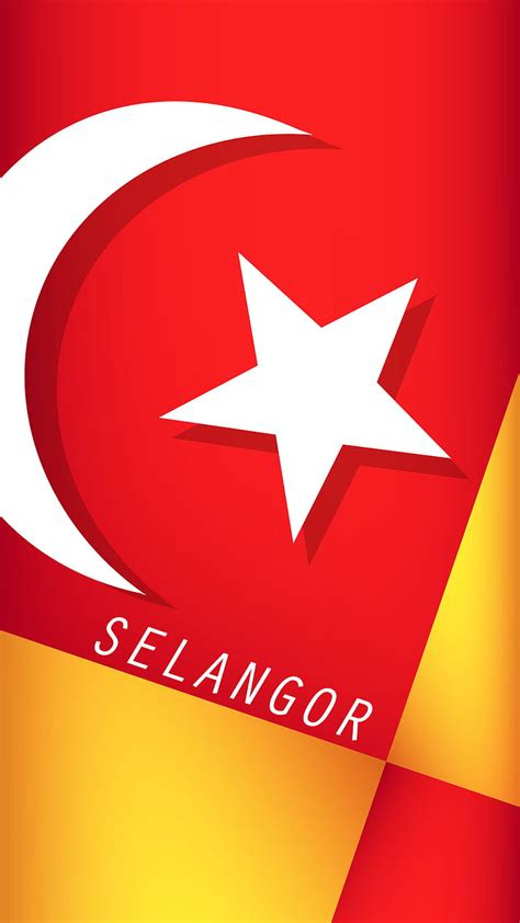 Selangor flag, bendera selangor, merah kuning, HD phone wallpaper | Peakpx