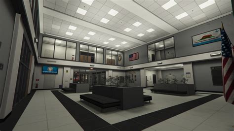 ArtStation - Modern Police Station