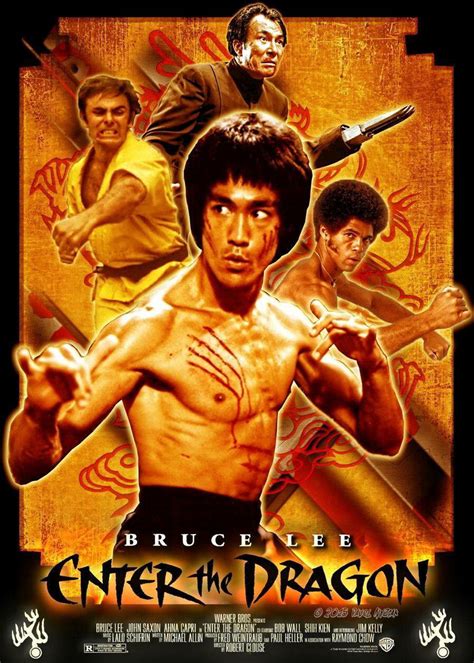 Enter the Dragon fan artwork | Bruce lee poster, Bruce lee, Bruce lee movies