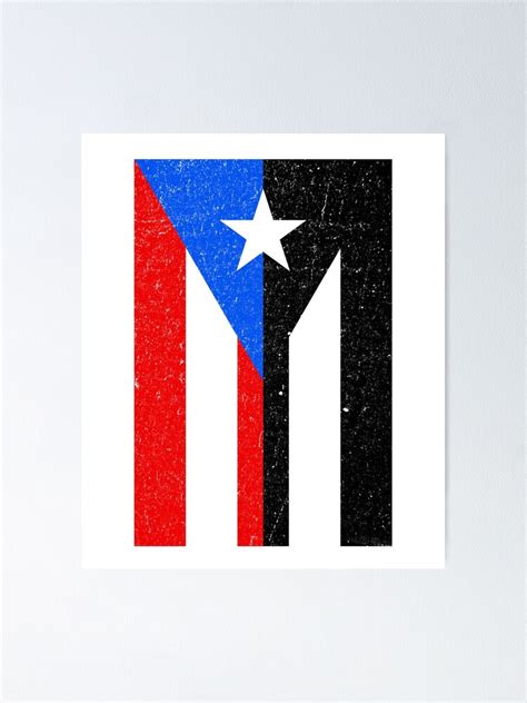 Puerto Rico Black Flag - feebtctkn