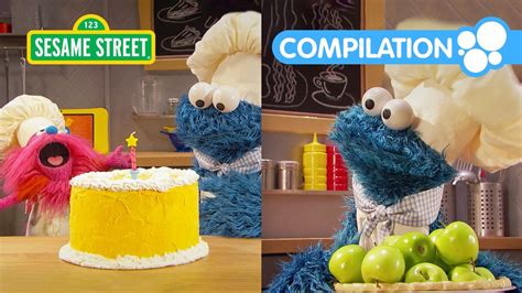 Sesame Street: Fun & Easy Desserts for Kids | Cookie Monster's Foodie Truck Compilation - YouTube