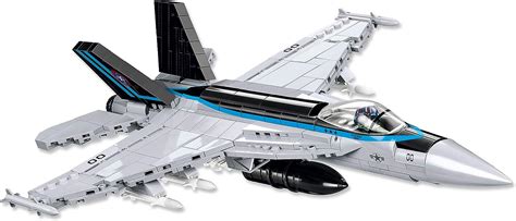 COBI 5805 F/A-18E Super Hornet Top Gun Building Blocks, Silver – TopToy