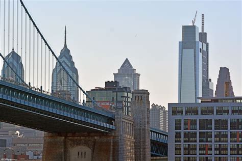 Philly Skyline from Cooper's Point Waterfront Park in Camden, NJ, site ...