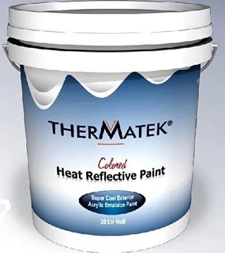 Thermatek Heat Reflective Paint, Liquid at best price in Pune | ID ...