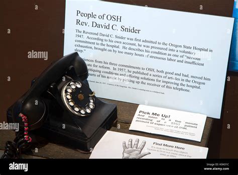 Patient display, The Oregon State Hospital Museum of Mental Health ...