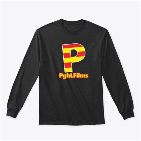 Official Pghlfilms Merchandise Long Sleeve Tees - Black - Teespring ...