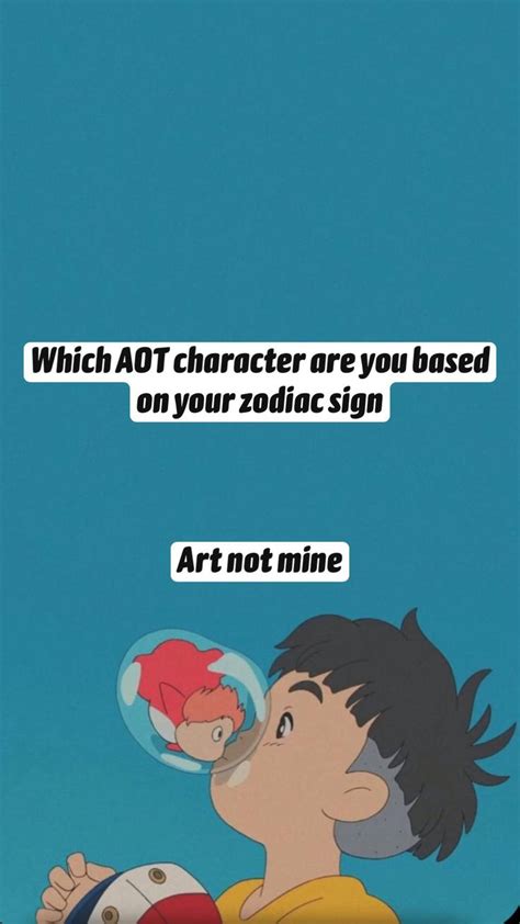 Which AOT character are you based on your zodiac sign Art not mine | Aot characters, Sign art ...