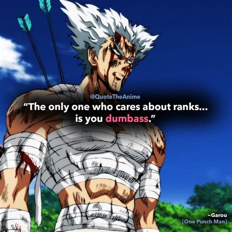 7+ Powerful Garou Quotes - One Punch Man (HQ Images) | QTA Disloyal ...