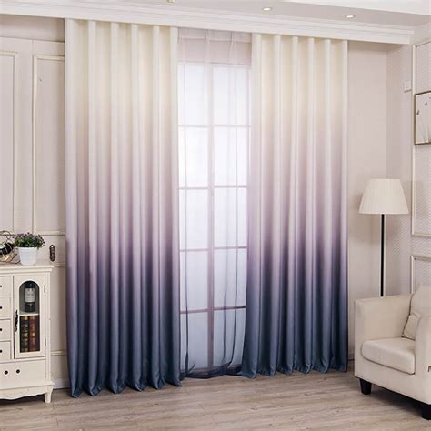 Grey Purple Ombre Curtains and Drapes for Living Room – Anady Top