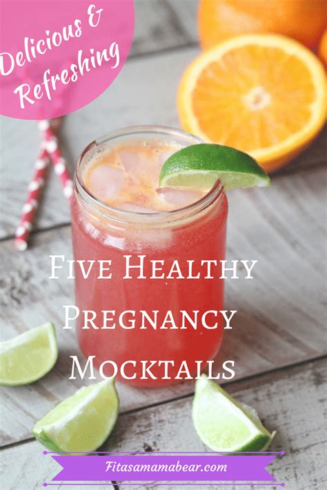 9 Easy, Refreshing & Healthy Pregnancy Mocktails (No Sugar!) | Pregnancy mocktails, Pregnant ...