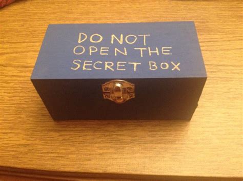 The Secret Box from Spongebob | Secret box, Secret, Secret storage