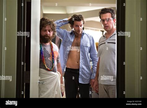 THE HANGOVER, from left: Zach Galifianakis, Bradley Cooper, Ed Helms ...