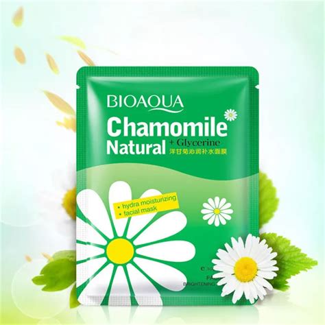 12Pcs BIOAQUA Chamomile Facial Mask Moisturizing Face Mask Oil Control ...