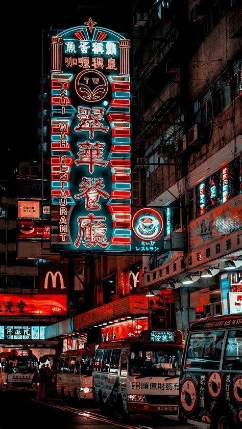 Japan night, neon, street, HD phone wallpaper | Peakpx