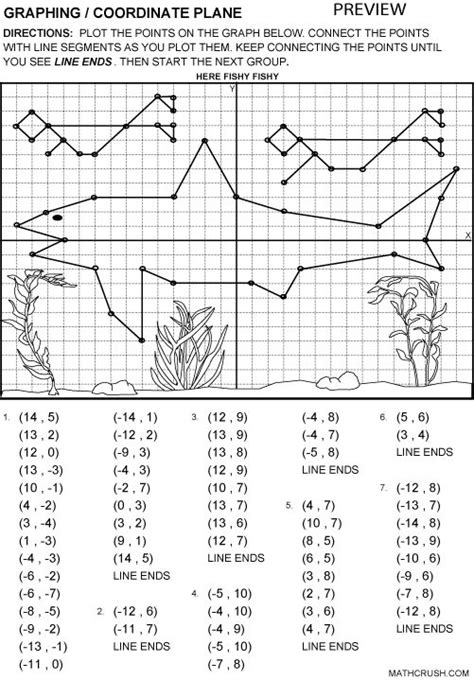 Fall Coordinate Graphing Worksheet