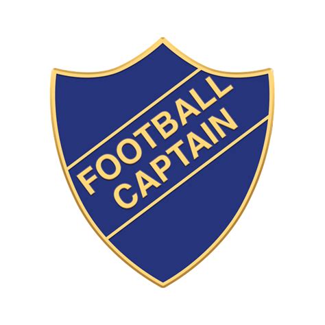 Football Captain Shield - ML Badges