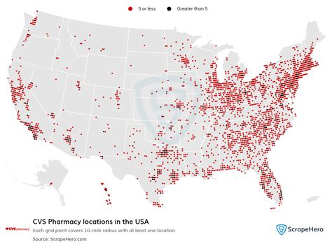 Number of CVS Pharmacy locations in the USA in 2024 | ScrapeHero