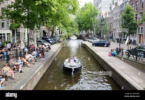 Dutch Canals Amsterdam Holland Stock Photo - Alamy