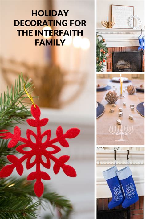 Holiday Decorating for an Interfaith Family | Christmas hanukkah, Chrismukkah decorations ...