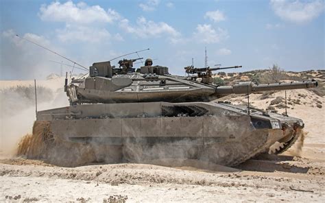 Download wallpapers Merkava 4M, main battle tank, 4k, Israeli army ...