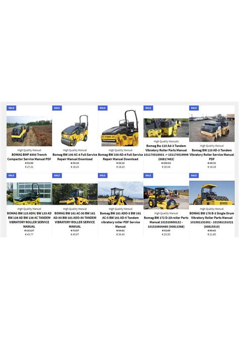 Bomag Service Manual Download | Repair Manual | Workshop Manual by Heavy Equipment Manual - Issuu