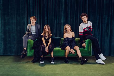 Charlie Heaton, Natalia Dyer, Maya Hawke and Joe Keery - Netflix Queue Photoshoot - 2020 ...