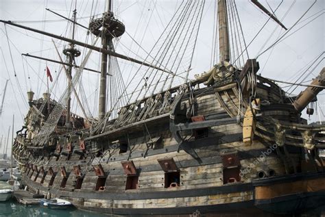 Old pirate ship — Stock Photo #3636074