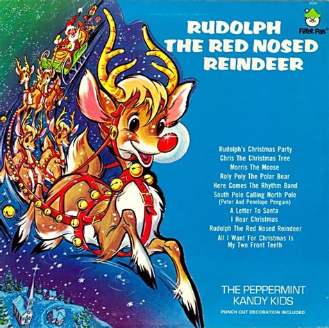 The Peppermint Kandy Kids - Rudolph The Red Nosed Reindeer (Vinyl, Album) at Discogs