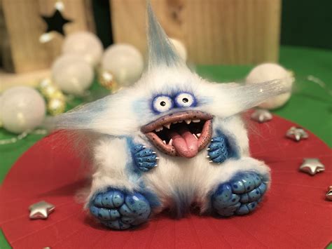 Crazy snowball monster | Fantasy art dolls, Art dolls, Art toy