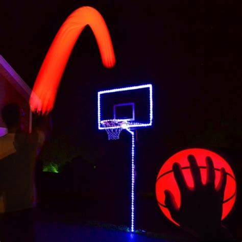 Light Up Basketball Hoop Kit with LED Basketball