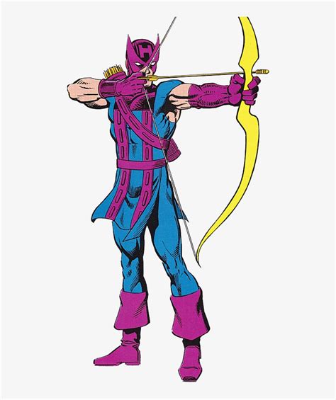 Hawkeye - Hawkeye Classic Marvel Comics Transparent PNG - 500x897 - Free Download on NicePNG