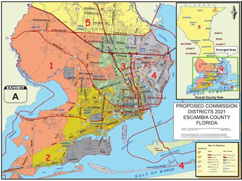 Escambia County Completes Redistricting, New District Lines Now In ...