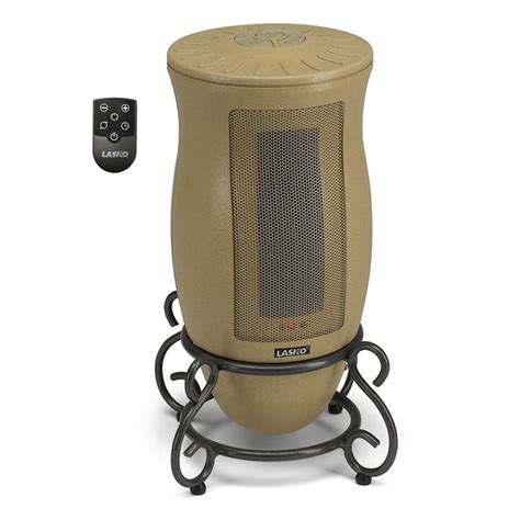 Shop Lasko Ceramic Tower Electric Space Heater with Thermostat Energy ...