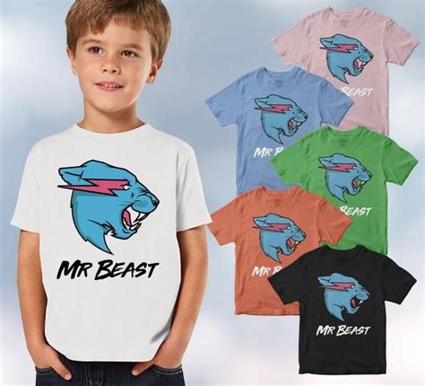 Mr Beast Kids Tee - MrBeast6000 Youtube - Youth T Shirt Merch | Mr. beast, Kids tshirts, Kid tees