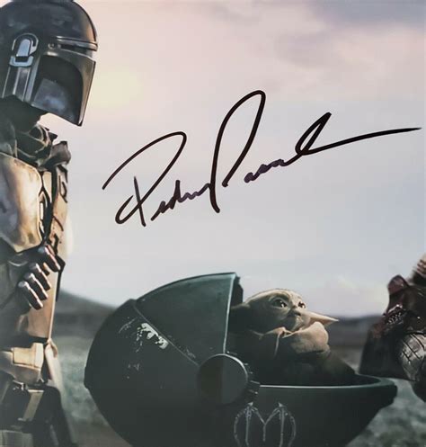 Mandalorian - Pedro Pascal - Hand Signed 8x10 - Autographed Photo ...