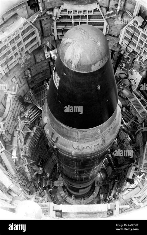 Titan II intercontinental ballistic missile (ICBM) in service with the ...