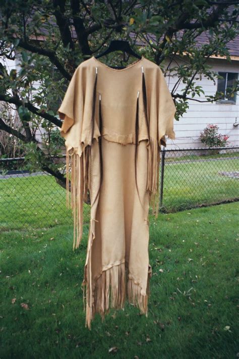 Buckskin Dresses | Native american dress, American indian clothing, Buckskin dress