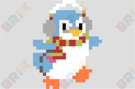 Penguin Pixel Art | Pixel art, Art, Character design