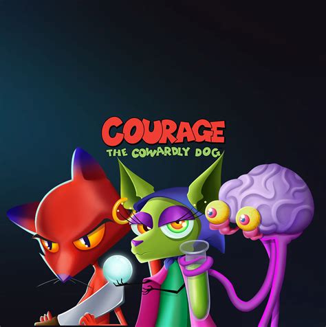 ArtStation - Courage The Cowardly Dog - Villains