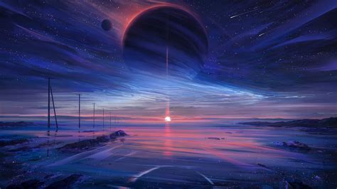 Aenami, Digital Art, Artwork, Illustration, Landscape 4K Wallpaper