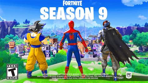 Fortnite update - all the costumes you can unlock during Season 9