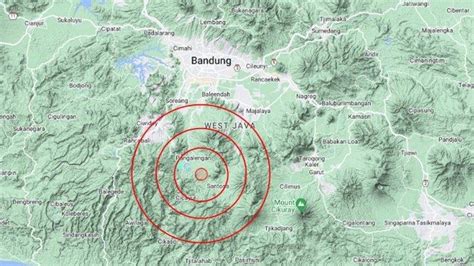 Gempa Bumi Hari Ini Guncang Bandung Sabtu 28 Januari 2023, Pusat Guncangan di Darat, Info BMKG ...