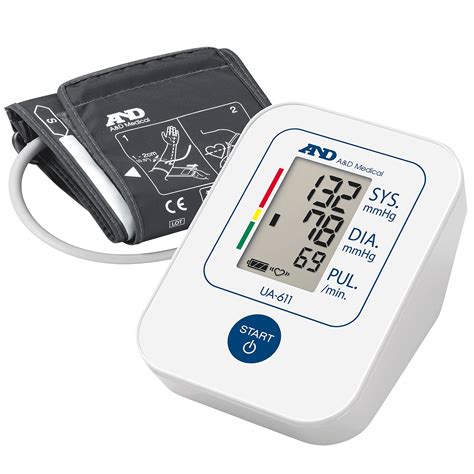 A&D Medical Blood Pressure Monitor Cuff Upper Arm Blood Pressure Machine Home Use UA-611- Buy ...