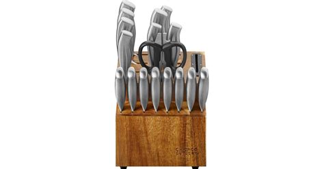 Chicago Cutlery Insignia Stainless Steel 18-Piece Knife Block Set Knife ...