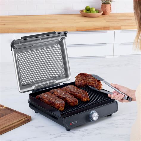 Ninja Sizzle Smokeless Countertop Indoor Grill & Griddle with ...