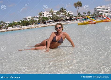 The Nissi Beach stock photo. Image of nature, napa, russian - 107580566