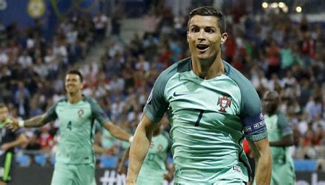 UEFA Euro 2016: Cristiano Ronaldo scores as Portugal beat Wales 2-0 to ...