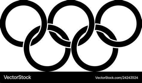 Olympic Rings Logo Vector